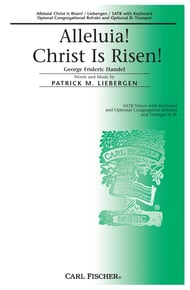 Alleluia Christ Is Risen SATB choral sheet music cover Thumbnail